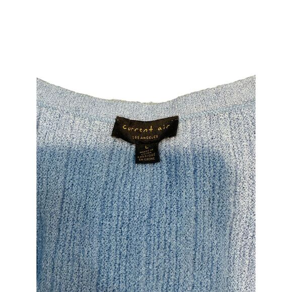 Current air two piece blue knit skirt and top sz L - Picture 5 of 6